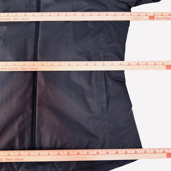 Adidas ClimaProof Large Dark Gray Waterproof Insulated Hooded Jacket Chest 46" - Picture 13 of 15